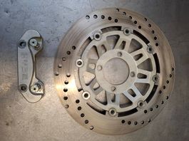 Triumph 650/750, schwimmende Bremsscheibe, Bremsanlage Hyde
