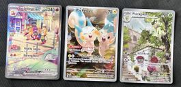 ⚡️Pokémon 3er Set 2023 Holo EX Illustration Rare Englisch⚡️