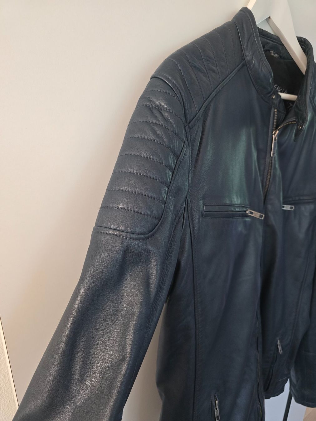 Jacken: Lederjacke dunkelblau – Gebraucht aus Altbüron von Marty235 2