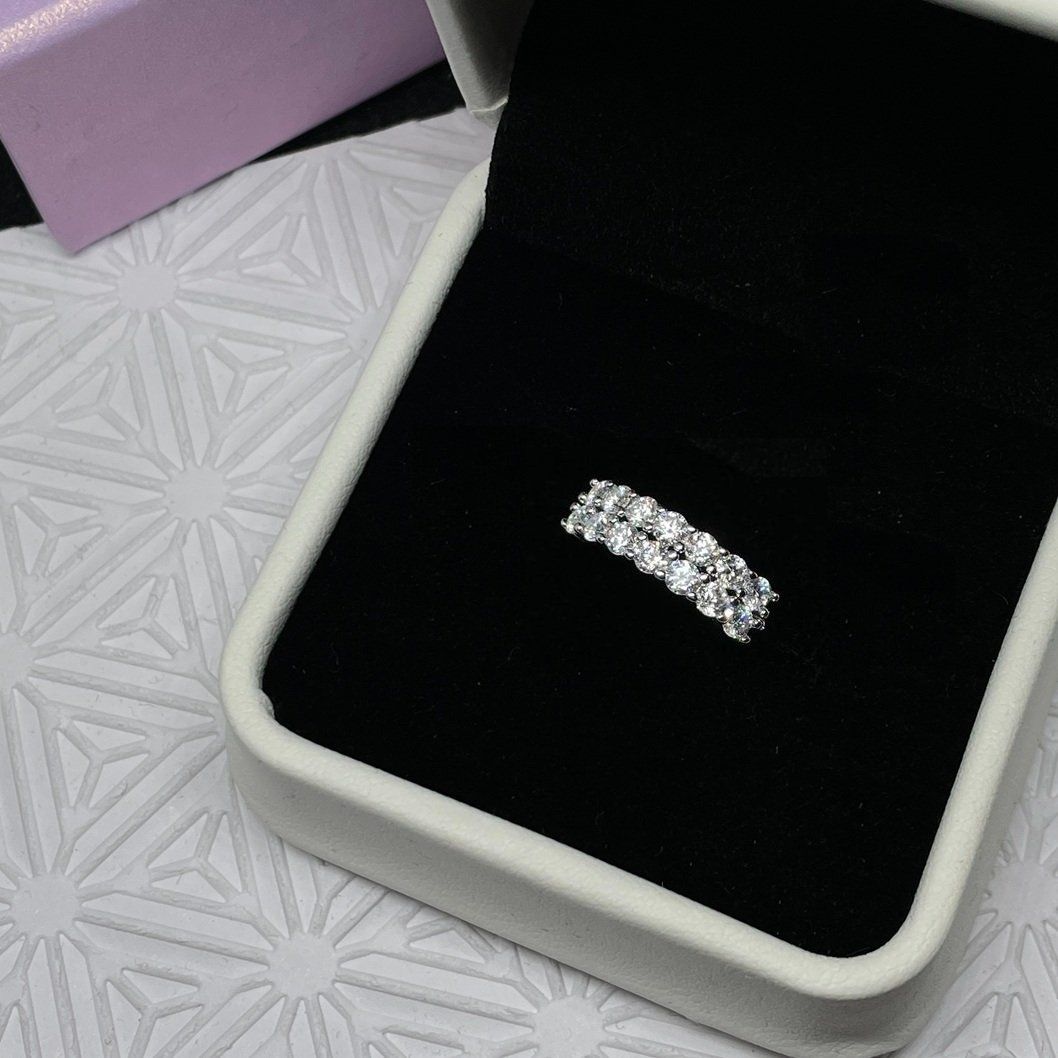 Ringe: Moissanite Ring, Silber 1.4ct - Gr. 59 – Neu (gemäss Beschreibung) aus Thun von Creative-Art-Tess 2
