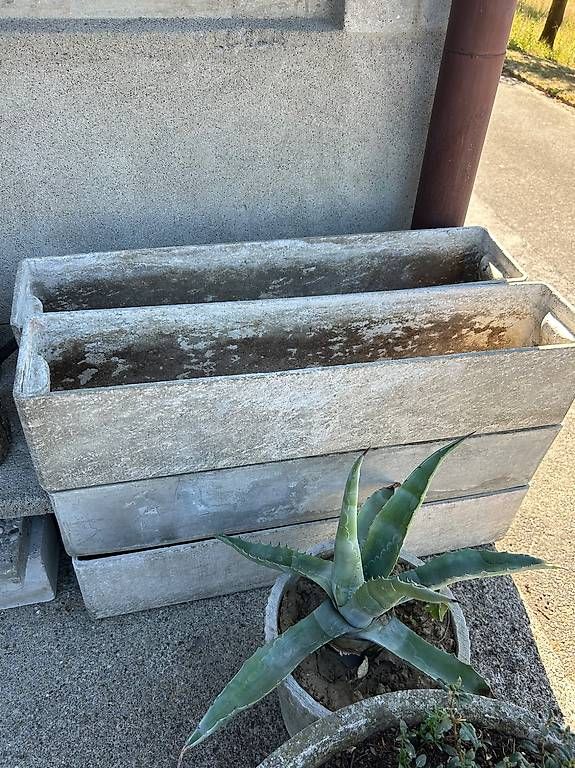 Blumentöpfe: 6x Eternit Blumenkasten – Gebraucht aus Jens von Mistered