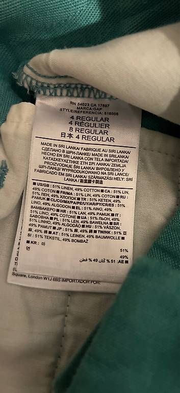 Pantalons: Mistolino khakis by GAP Regularv 04  – D'occasion à Zürich par sca_g8jq 1