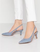 Escarpins ANNA FIELD bleu ciel, T.38 - Neufs