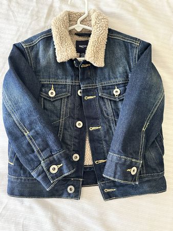 Veste en jean Gap Kids doublée chaude taille XS 4-5 ans