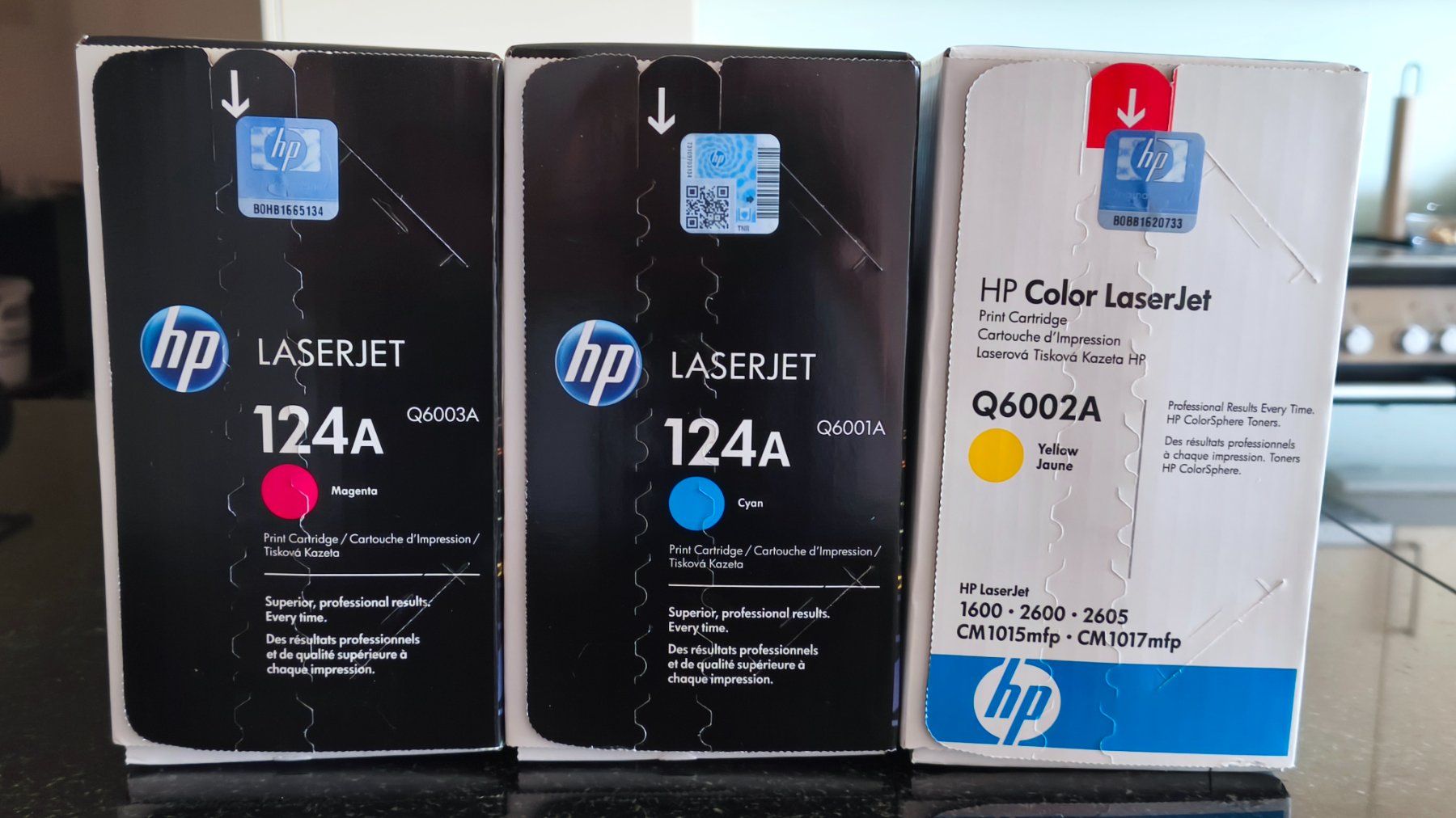 Hewlett Packard Cartouches & Toner: HP 124A Original Toner Set, versiegelt – Neuf avec emballage d'origine à St. Gallen par Samsation94 1