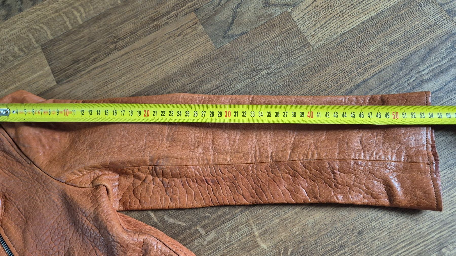 Sandro Giacche: Brown Sandro leather jacket size 1 – Usato da Zürich venduto da monadiederich 5