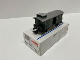 Märklin H0, 4038 Gepäckwagen grün, Top Zustand, Neuwertig