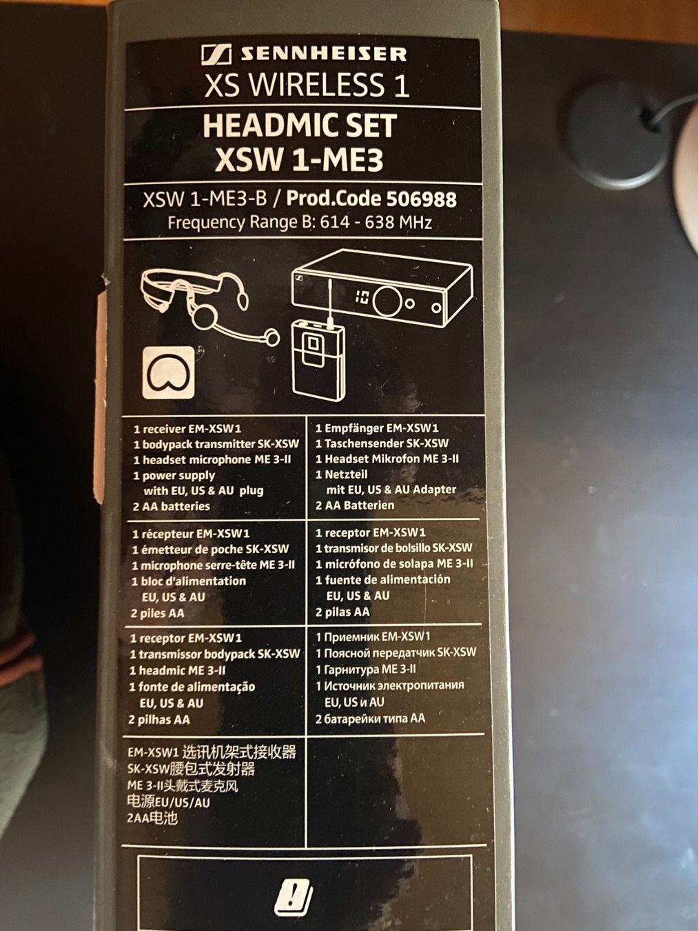 Sennheiser Microfoni: Sennheiser XS wireless 1, Mikro Set – Usato da Bözen venduto da Stefant0 1
