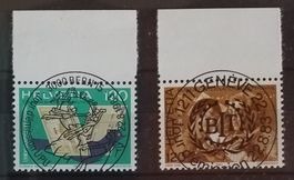 4217) 2x verschieden Ämtermarken ET Vollstempel