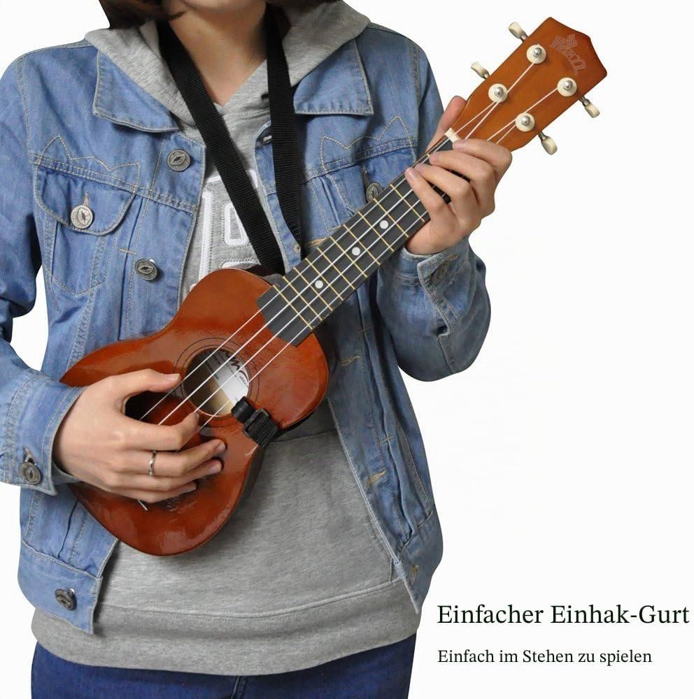 Strumenti musicali: Sopran Ukulele Starter Kit Anfänger Tasche – Nuovo e nell'imballaggio originale da St. Gallen venduto da sch_zsz7 8