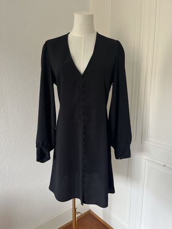 Zara Little Black Dress, Size M, Elegant, Chic Style. 47