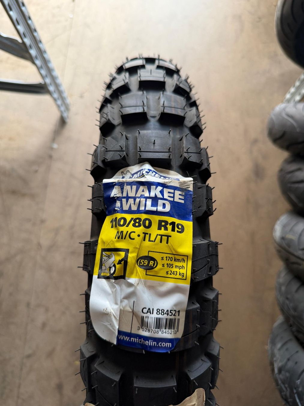 Michelin Pneumatici & Ruote complete: Michelin Anakee Wild 110/80 R19 59R DOT0516 – Nuovo (secondo la descrizione) da Otelfingen venduto da ccracing