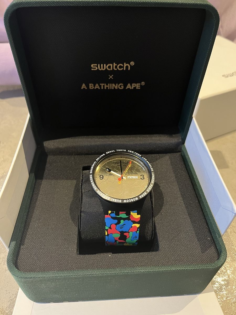 Swatch Uhren: Swatch x Bape Tokyo Edition Limitée Neuve – Neu und originalverpackt aus Vufflens-la-Ville von lor_m7td