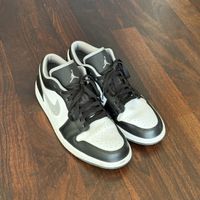Air Jordan 1 Low Sneakers schwarz weiss Grösse 45