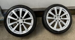 4 neuwertige Kompletträder zu VW Golf