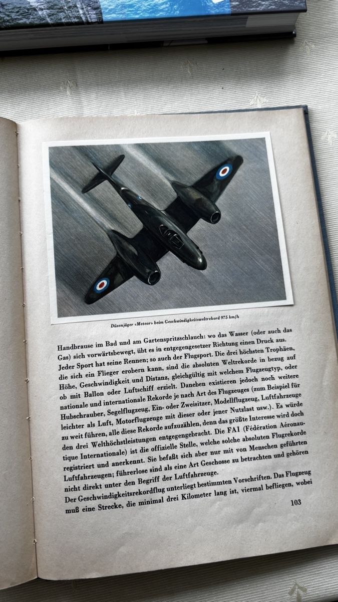 Libri: Die Eroberung des Luftmeeres- Silva Buch  1948 – Usato da Basel venduto da NellyBotti 5