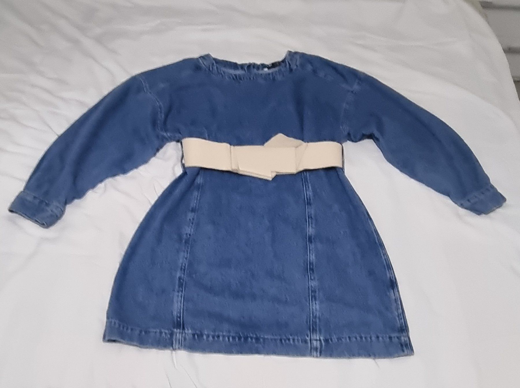 Zara Kleider: *Zara*Jeans Kleid Gr.L – Neu (gemäss Beschreibung) aus Bronschhofen von David80