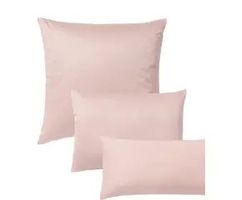 Baumwollsatin-Kopfkissenbezug Altrosa CHF 16.90-60%