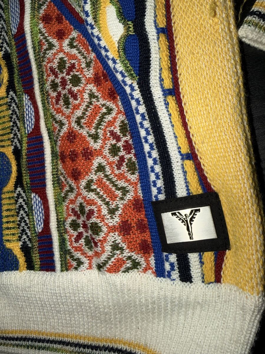 Carlo Colucci Maglioni & Felpe: Carlo Colucci Pullover, bunter Strickpullover, Gr. M – Usato da Langenthal venduto da Fernando1999 2