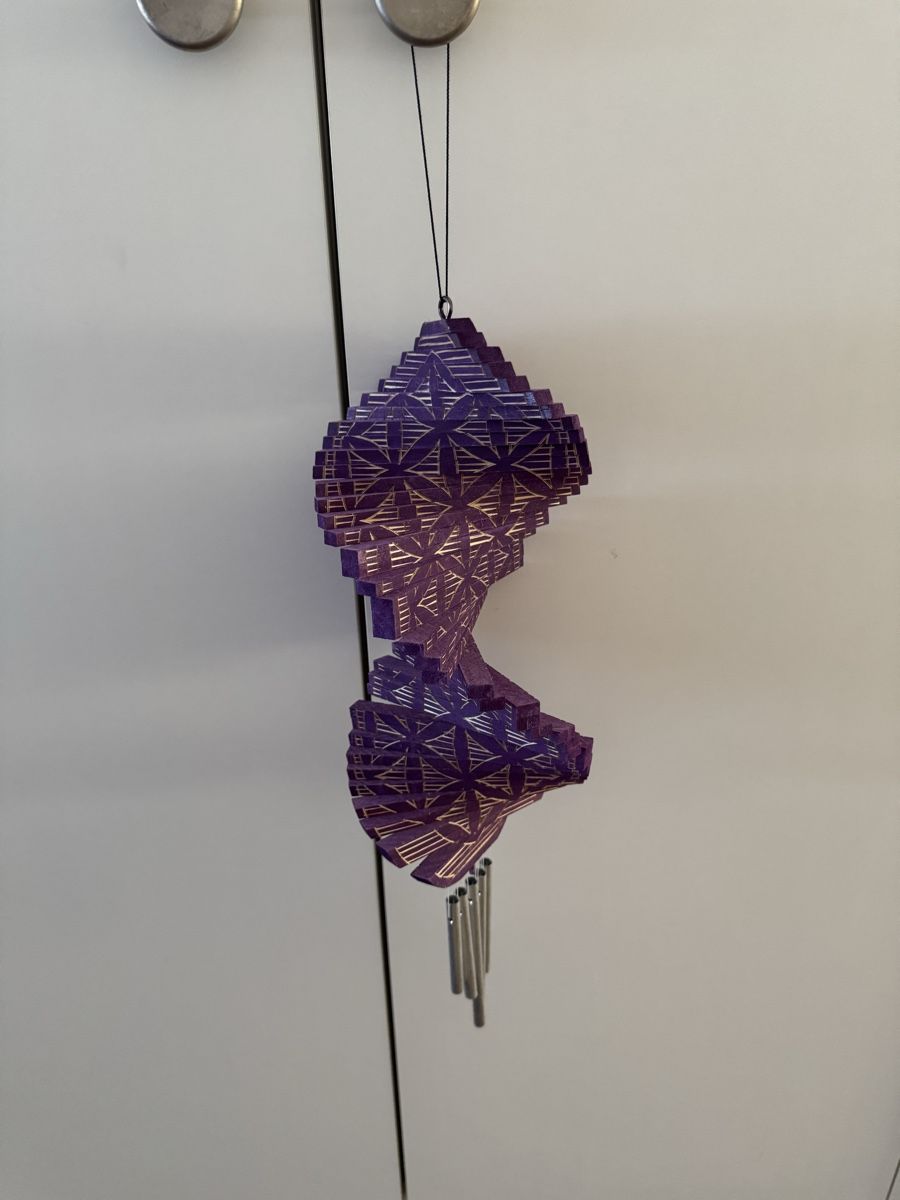 Altro in Decorazioni & Accessori: VIOLETT WIND CHIME💜 – Usato da Dietikon venduto da athiinax