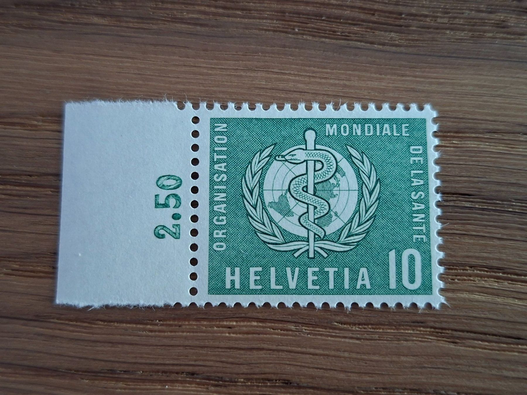 Tutti i francobolli: Dienstmarken: OMS 1957 – Nuovo (secondo la descrizione) da Hinterkappelen venduto da 1399 3