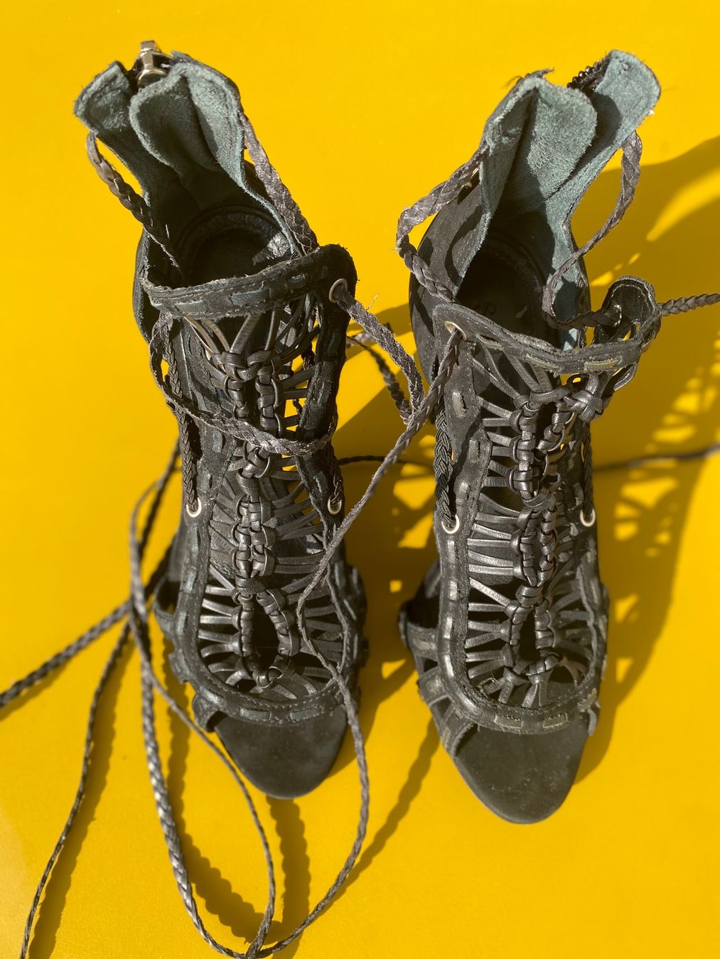Scarpe da donna: SCHUTZ schwarze Stiletto Sandalen Gr. 36 – Usato da Zürich venduto da missmodernage 5