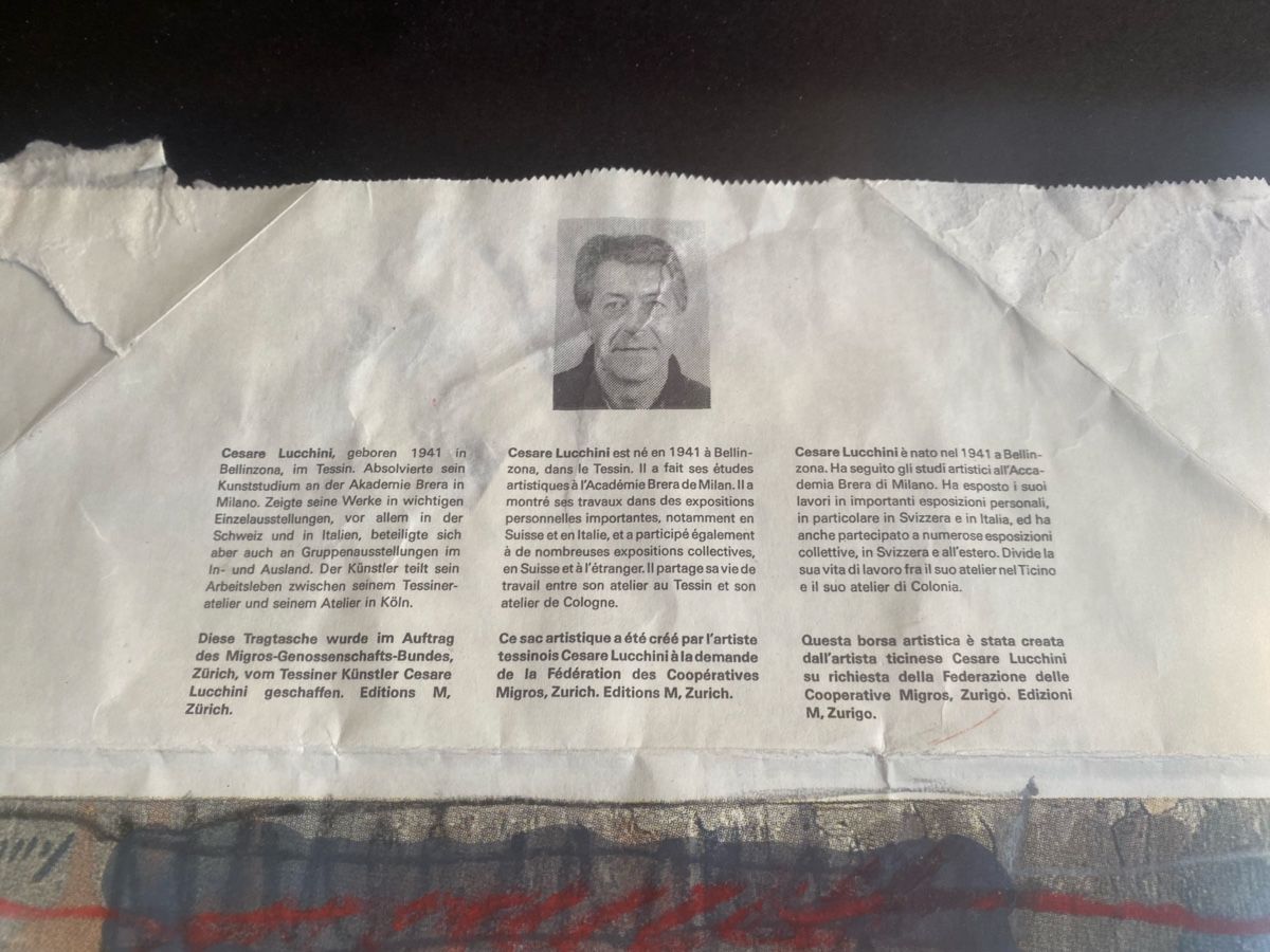 Dipinti: Cesare Lucchini 43/150 1982  – Usato da Lausanne venduto da Csamadhi 1