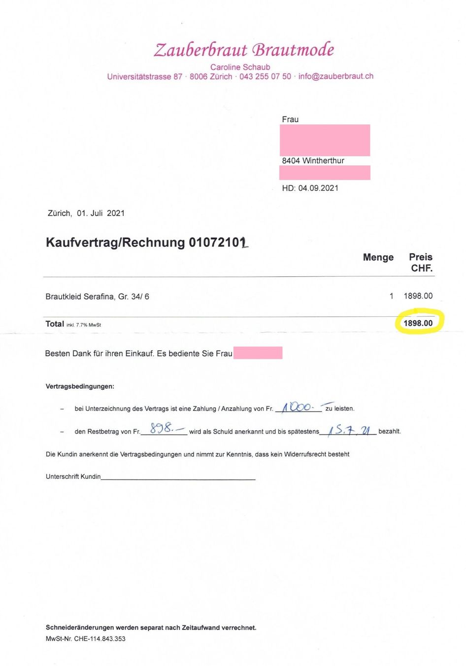Robes: Hochzeitskleid Top-Zustand! – D'occasion à Winterthur par Gabi_89 9
