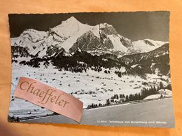 1949 Wildhaus mit Schafberg und Säntis
