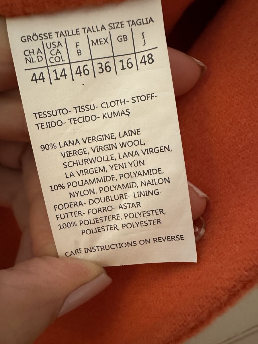 Max Mara Cappotti: Max Mara Mantel Gr. 44 – Nuovo (secondo la descrizione) da Zürich venduto da Paleardi 1