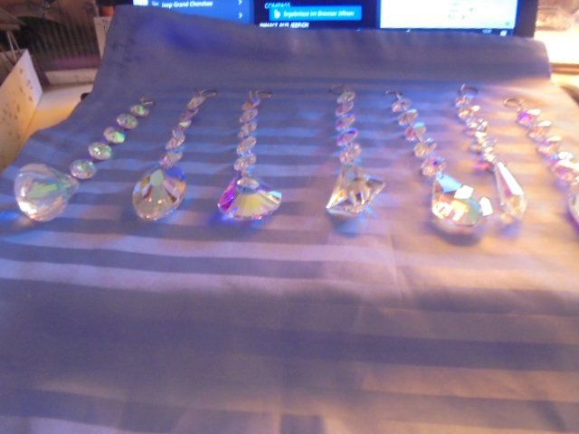 Tutte le decorazioni: 7 x Suncatcher Prisma Glaskristalle – Nuovo (secondo la descrizione) da Hinwil venduto da Glasperlen 1