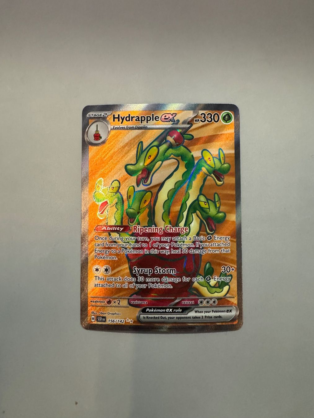 Pokémon Carte collezionabili: Hydrapple EX Full ART – Nuovo (secondo la descrizione) da Niederhasli venduto da tcgpoint