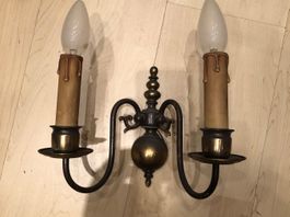 Antike Wandlampe
