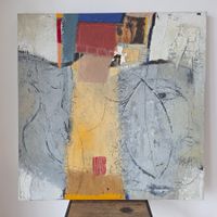 🐸 GEMÄLDE AUF LEINWAND FRANZ JOSEF KISSLING MODERN ABSTRAKT