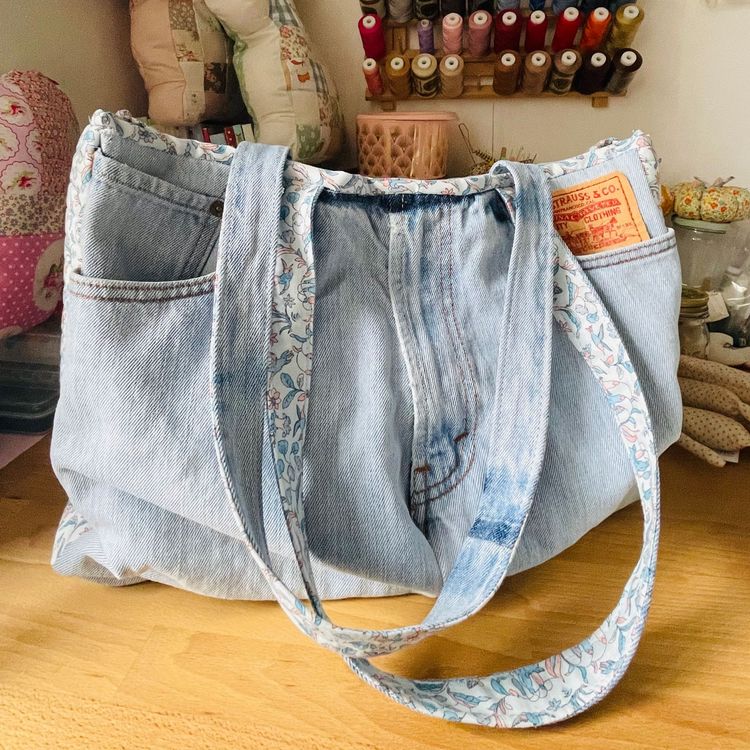 Damen Jeans Levis Jeans Tasche Levi's Damen Noughs Bootcut Jeans Blau