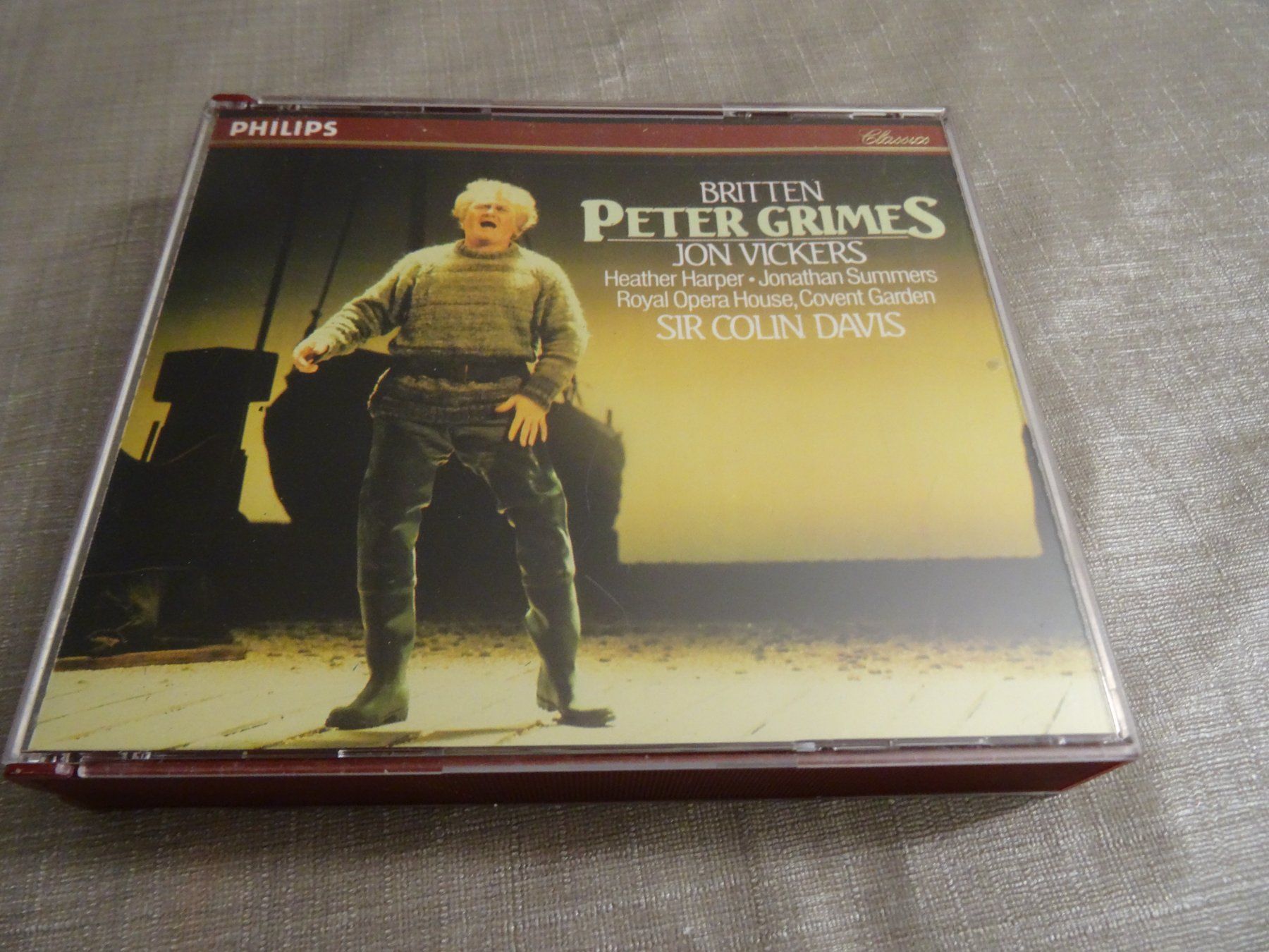 CD: Britten Peter Grimes - Jon Vickers - CD – Usato da Olten venduto da Disc-Ausverkauf