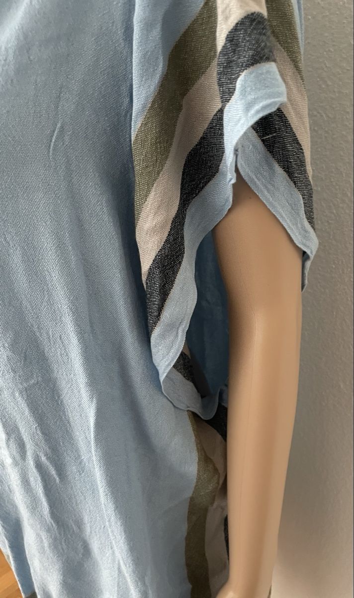 Kleider: Leichtes Kleid hellblau gestreifte, neu – Neu und originalverpackt aus Au ZH von Jaggy4 2