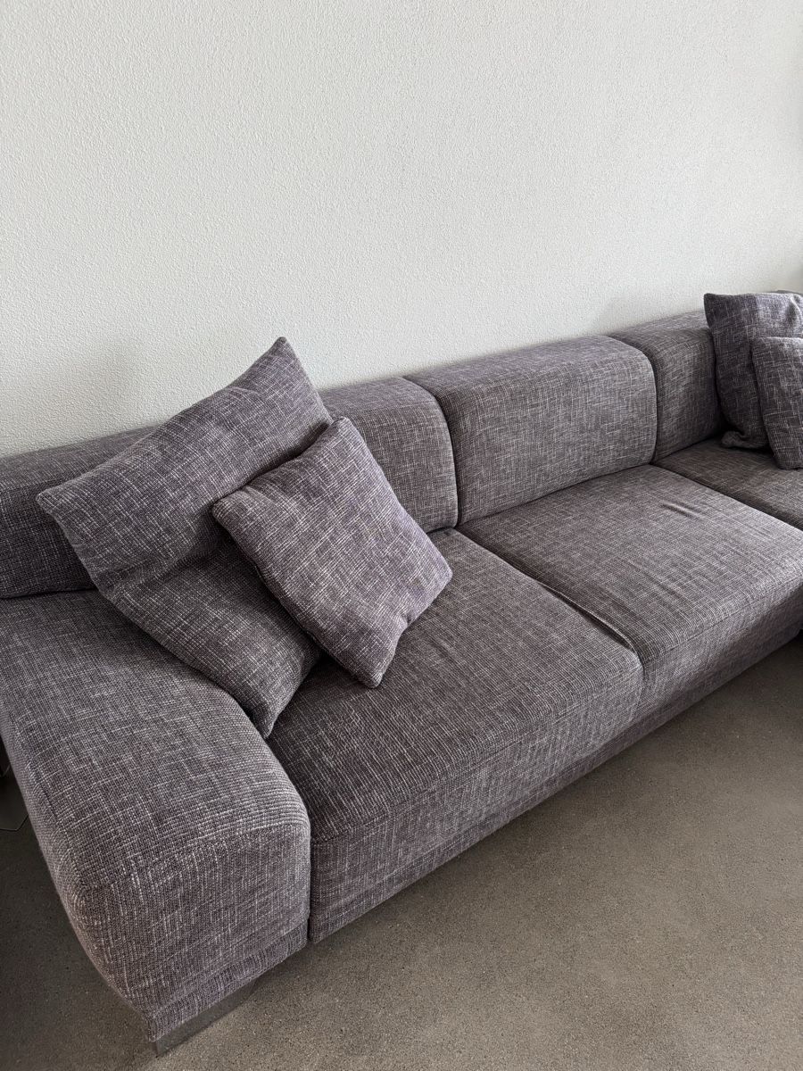 Sofas: Modernes Ecksofa Grau – D'occasion à Grüsch par Fludome 2
