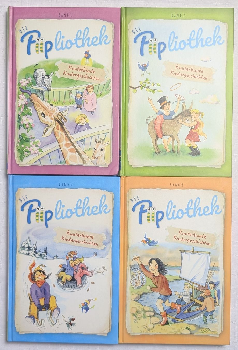 Bücher: Die Piipliothek Reihe Band 1-4 – Neu (gemäss Beschreibung) aus Wängi von ABIZONE-86