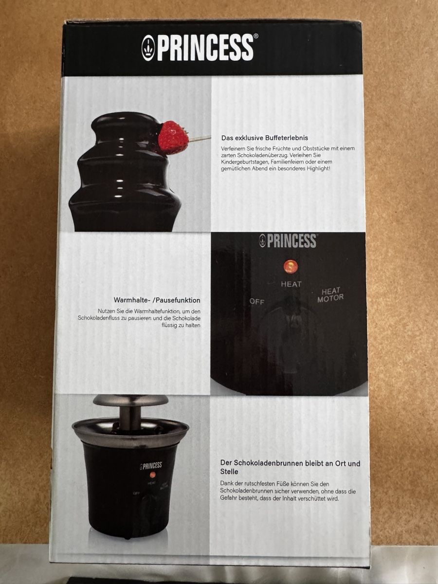 Elettrodomestici da cucina: Schokoladenbrunnen NEU originalverpackt – Nuovo e nell'imballaggio originale da Horgen venduto da st2606 3