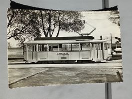 Photo Karte / Tramways de Neuchatel Gelaufen 1951