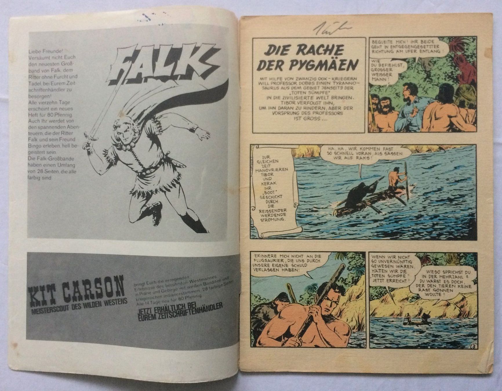 Fumetti: TIBOR - HELD DES DSCHUNGELS - Nr.159 – Usato da Schaffhausen venduto da durruti 2