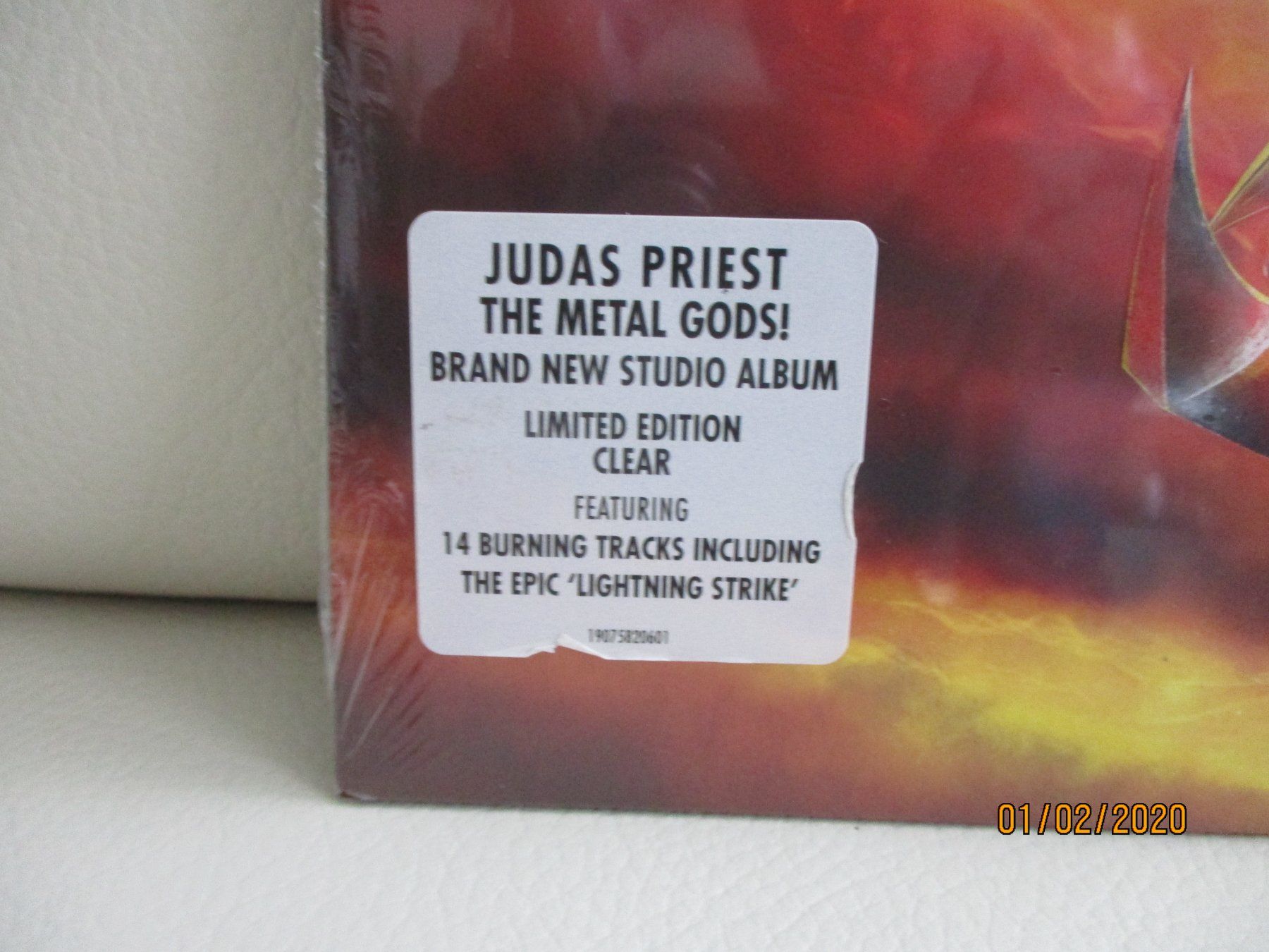Dischi in vinile: Judas Priest - Firepower / Clear Vinyl – Nuovo e nell'imballaggio originale da Liestal venduto da Disc-Point 1