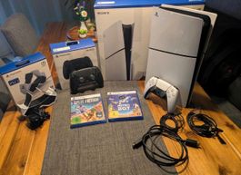 PS5 Slim Disk / 2 Controller / Dock / 2 Spiele