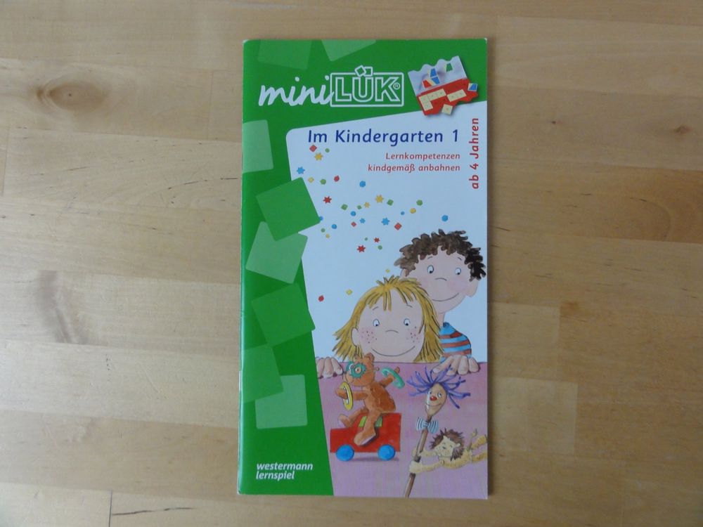  MINI LÜK SET "Im Kindergarten" (Gebraucht) in Zürich für CHF 16 – mit 