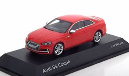 Audi S5 Coupé F5 Phase I 2016-2019 Misano rot 1:43 von Spark