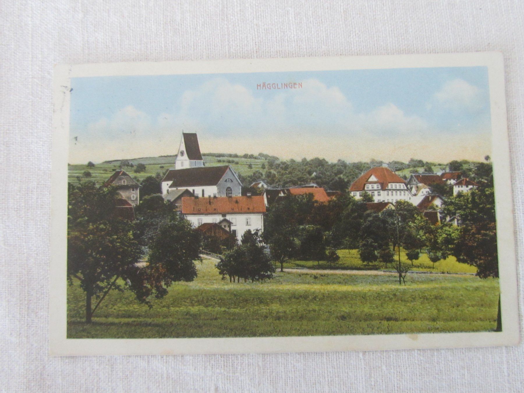 Cartoline postali: Hägglingen – Usato da Seengen venduto da mikelele