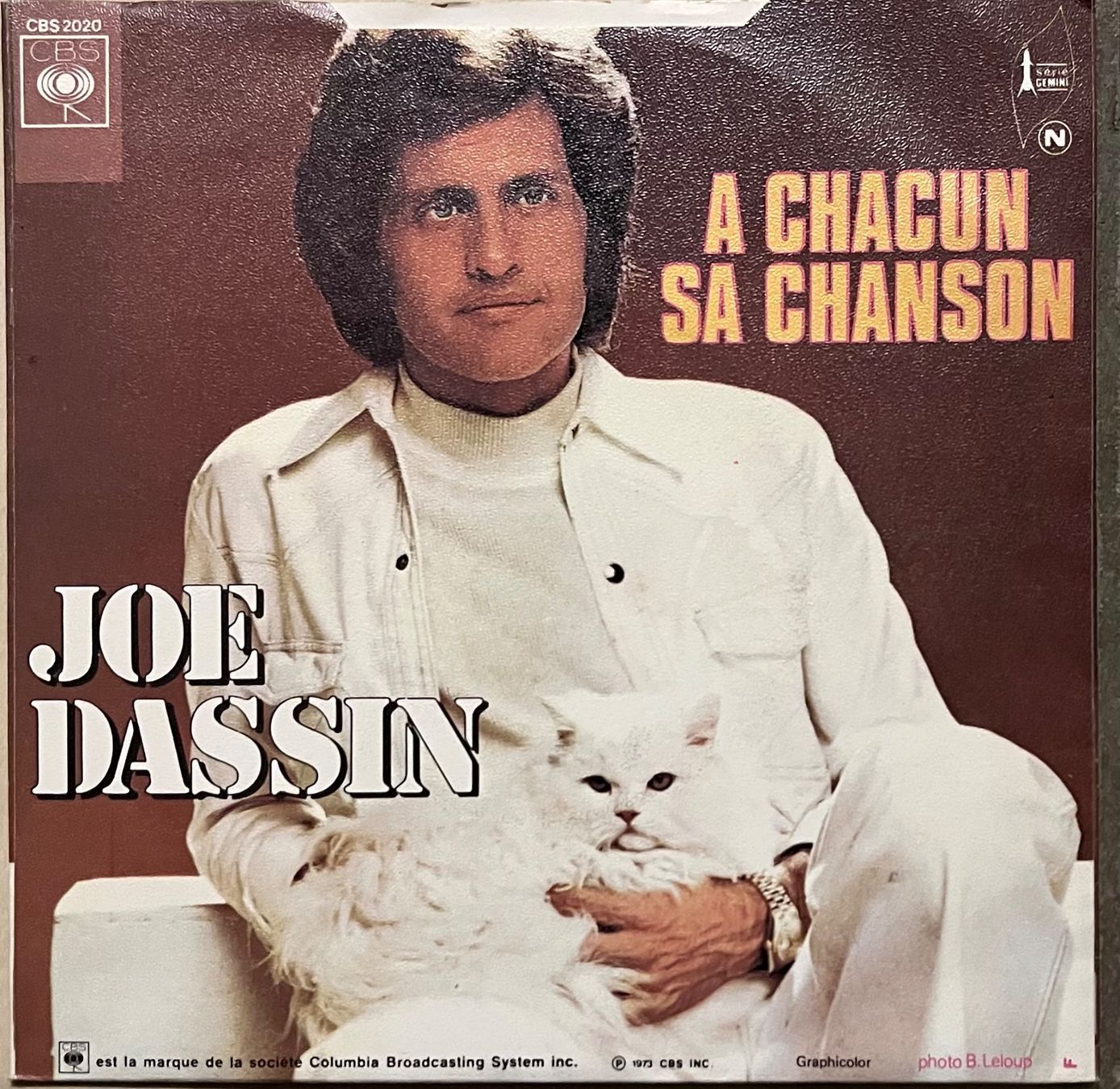 Vinyles: JOE DASSIN - QUAND ON A SEIZE ANS – D'occasion à Bussigny par vinyl-pas-cher 1