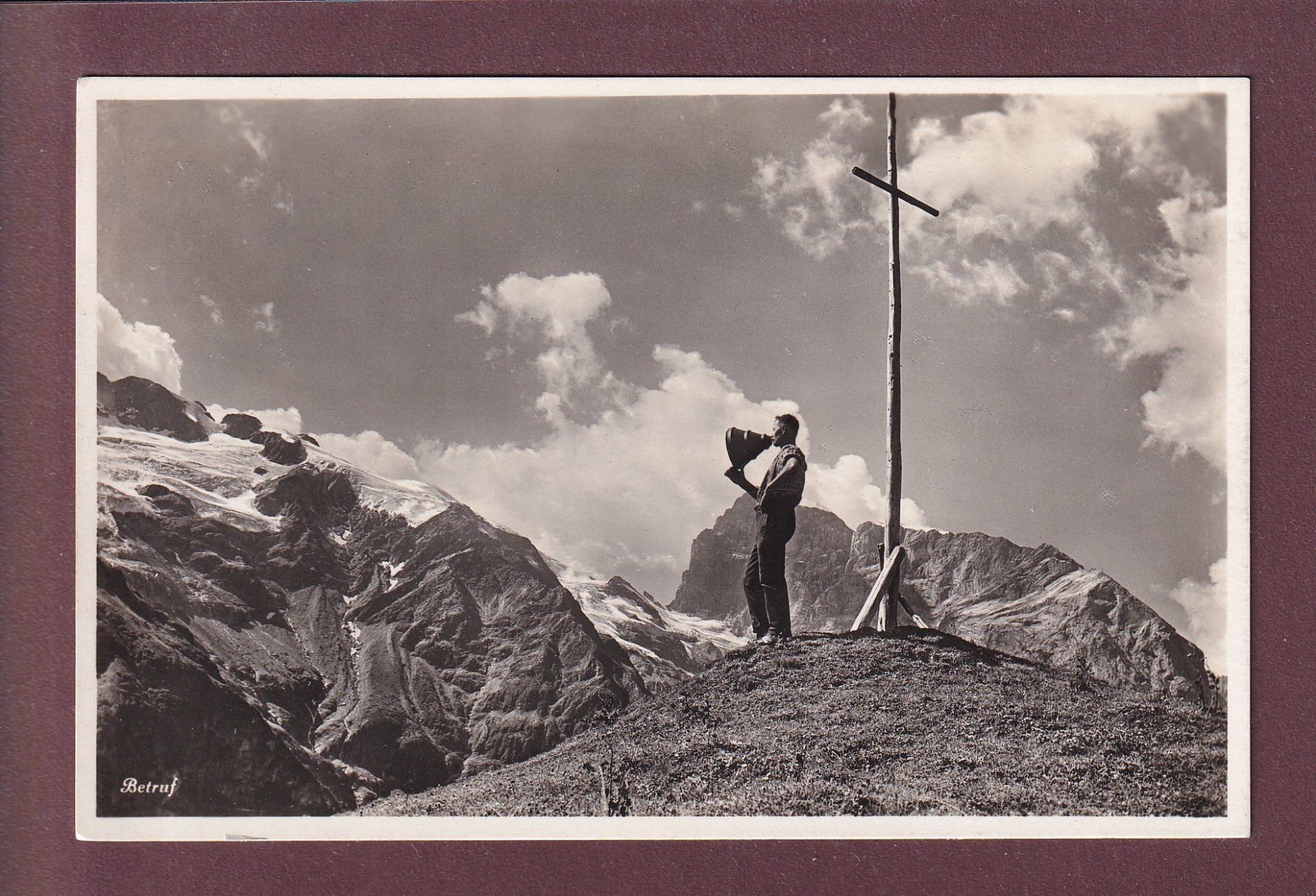 Ansichtskarten: BETRUF - 1934 – Gebraucht aus Pully von nicecards