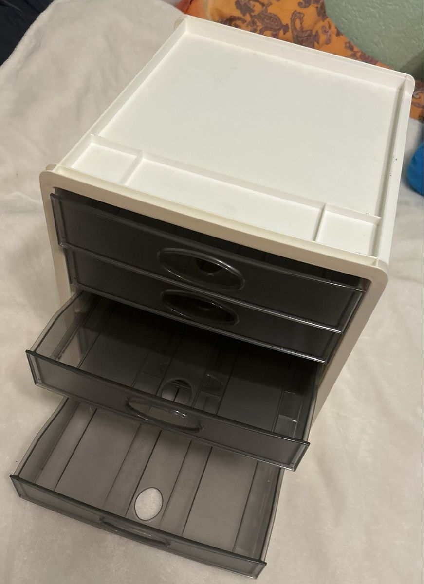 Behälter & Ähnliches: Cassettiera in plastica bianco – Neu (gemäss Beschreibung) aus Rivera von ValeShop 2